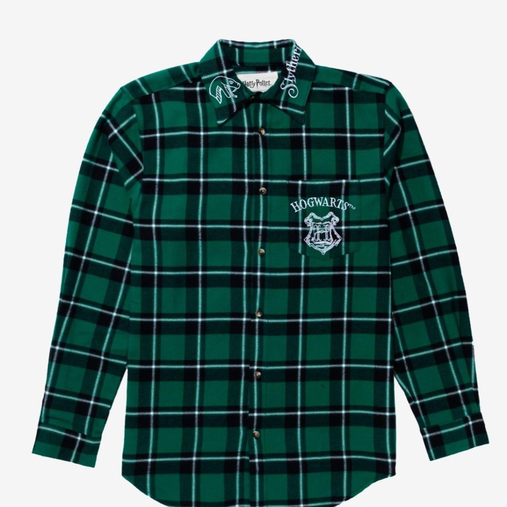 Cake Worthy - Harry Potter Slytherin Flannel (Size Large)